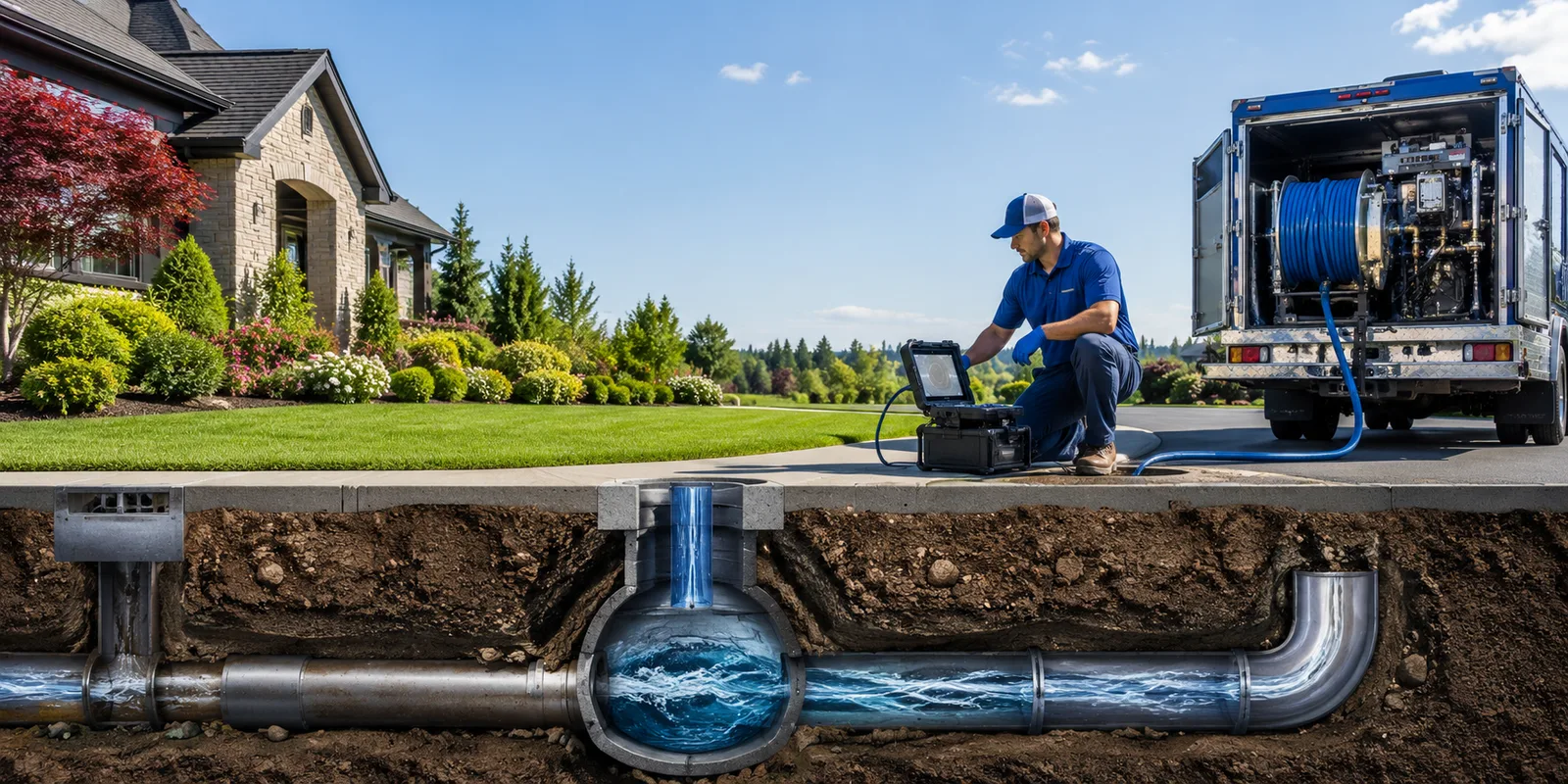 Drainage restoration information for Elk Horn, KY